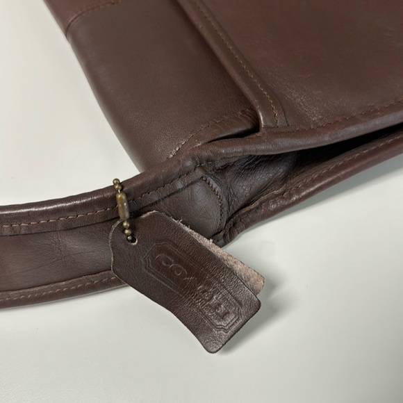 Coach Vintage Ergo Flap Leather Shoulder Bag - Picture 11 of 16